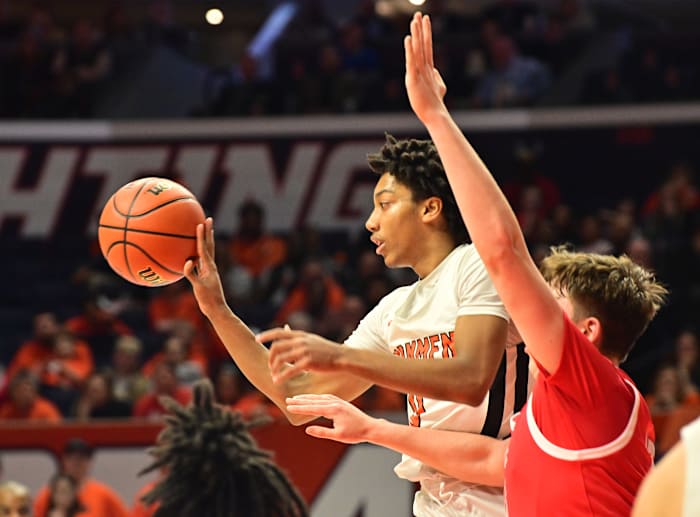 Homewood-Flossmoor Normal Community Illinois boys basketball March 9 2024 Tim Vizer 26863